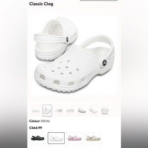 CROCS Classic Ivory Clogs